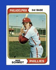 1974 Topps Set-Break #283 Mike Schmidt VG-VGEX (crease) *GMCARDS*