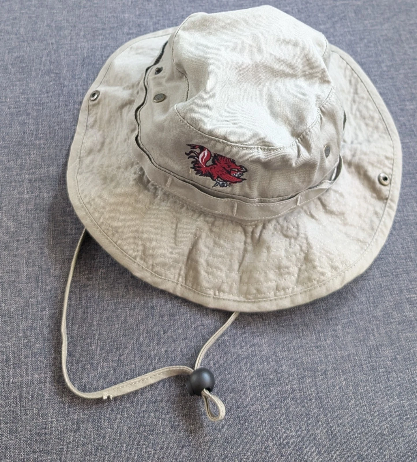 South Carolina Gamecocks Boonie Hat ML Caps Khaki Tan Bucket Sun Cap Vintage