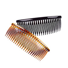 4PCS Large 5 Inches 24 Teeth Hair Side Comb French Hair Accessories Plastic Hair