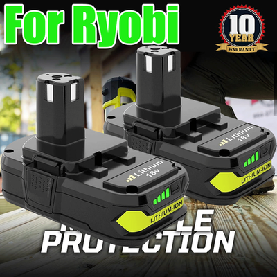 #ad 2PACK 3.6Ah For RYOBI 18V Lithium Ion Battery One Plus Compact P190 P192 P108 $29.00