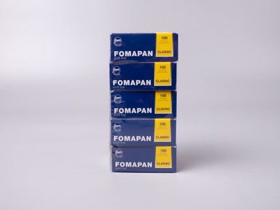 10 x Fomapan 100 classic 120 Rollfilm schwarz-weiß