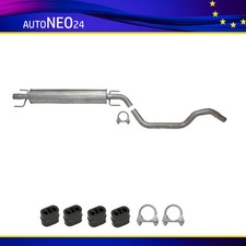 Auspuff Mittelschalldämpfer Opel Zafira A 1.6 16V 1.8 16V & Zafira B 1.6 1.8