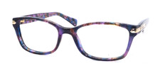 COACH HC 6065 5288 BLUE PURPLE AUTHENTIC EYEGLASSES 51-17