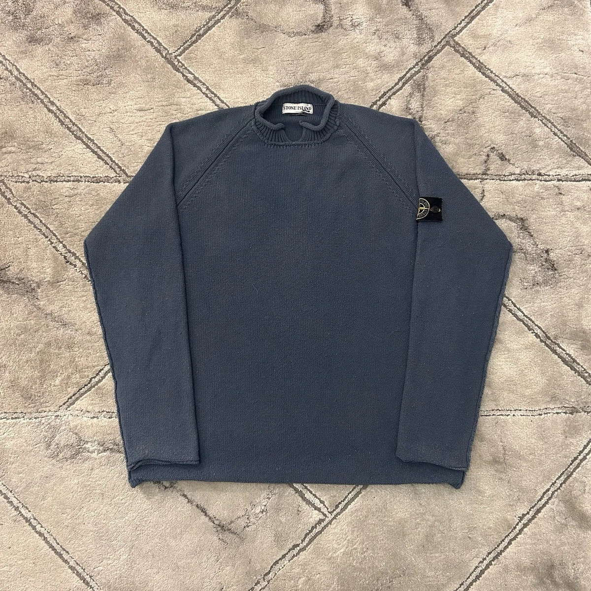 Cotton Roll Neck Regular Size Jumpers & Cardigans for Men for sale 
