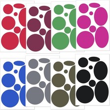 64 Pcs Puffer Down Jacket Repair Patch Kit, Nylon Fabric Repair Patch Self Ad...