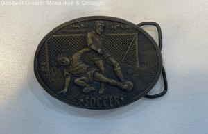 Bergamot 1977 Soccer Belt Buckle