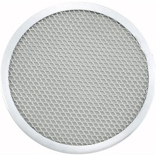 11-Inch Round Aluminum Pizza Screen for Even Baking Cooking Baking Tray Pan