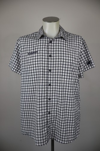 Mammut, MAMMUT SHIRT MENS SIZE L CASUAL VINTAGE MAN SHIRT COTTON COTTON SHORT SLEEVE