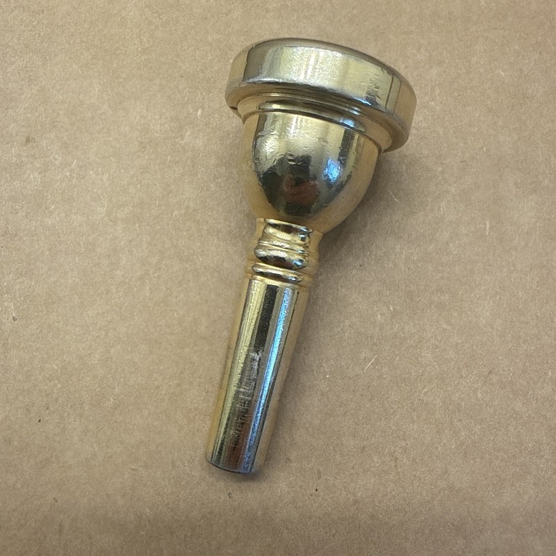 Large Shank Trombone/Euphonium Gold-Plated Mouthpiece