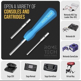 Gamebit 3.8 4.5mm Y Screwdriver Set for NES SNES N64 GameBoy GC Virtual Boy Sega