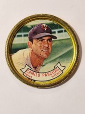 #76 CAMILO PASCUAL 1964 Topps Coins Baseball MINNESOTA TWINS A