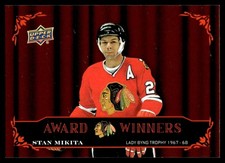2025-26 CENTENNIAL BLACKHAWKS AWARD WINNERS HIGH DECIBEL STAN MIKITA 047/125