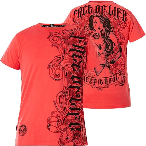 Футболка FACT OF LIFE Keep It Real TS-78 Rot- Футболки с фактами ИЗ ЖИЗНИ