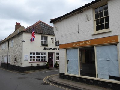 Foto 6x4 Ginger Duck\/Horatio's, Bull Street, Holt Holt\/TG0838 c2017