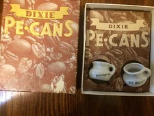 VINTAGE ANTIQUE 1937 H. FISHLOVE & CO. DIXIE PE-CANS PECANS NOVELTY JOKE