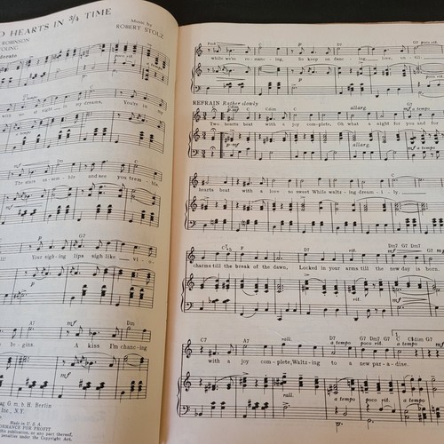 Vintage Sheet Music 1951 Song Book Harms Hits Through the Years - Picture 10 of 16