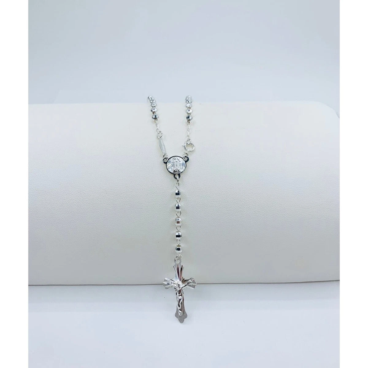 925 Sterling Silver Rosary Cross 24