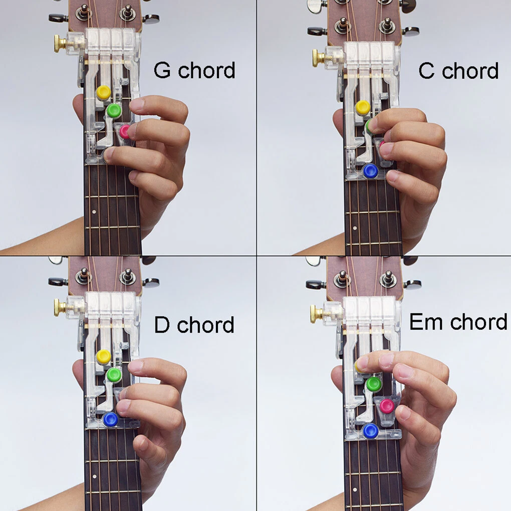 Guitar Chord Aid Tool Acoustic Guitar Chord Learning Teaching ABS Musical Tool