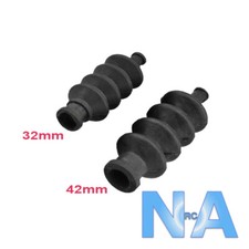 2 x Large Rubber Bellow Boot RC Boat Rudder Radio Box Pushrod Seal (42mm)