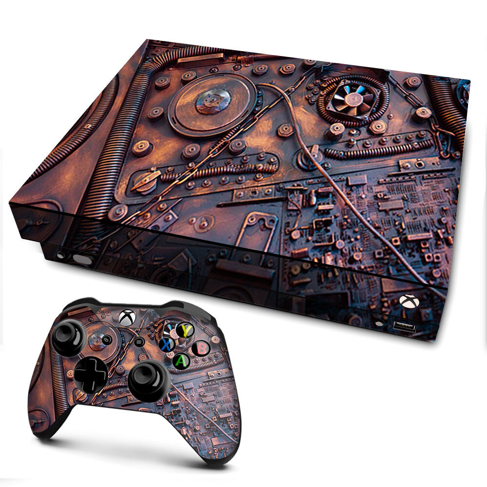 Skin Console Xbox One X - Décalcomanie Vinyle Itsaskin - Motif Goutte De Crème Glacée (Emballage UNIQUEMENT)