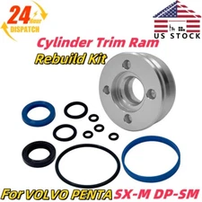 Trim Ram Rebuild Kit FOR VOLVO Penta DP-SM SX-M Cylinder#3854247 3857471 3857470