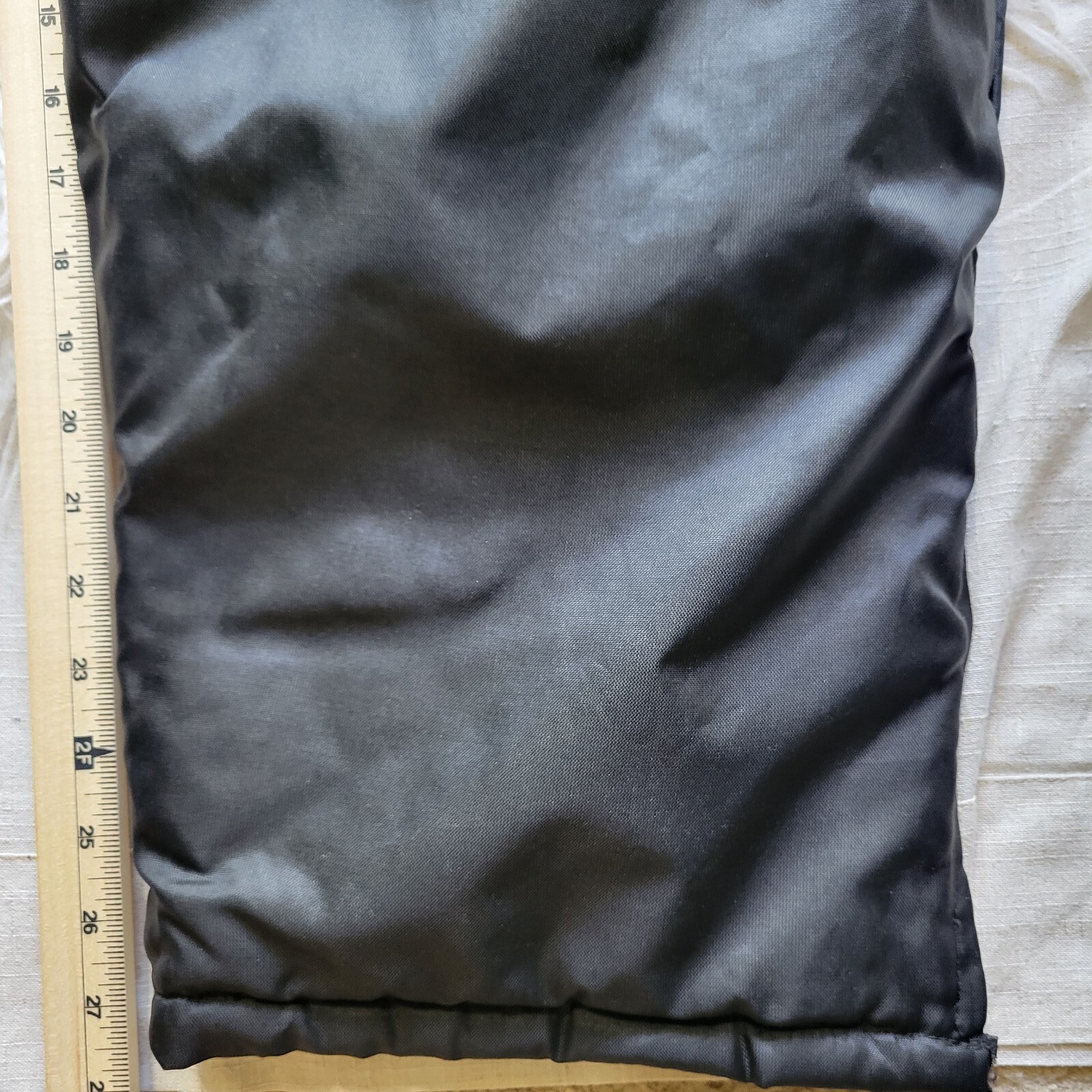 VTG Timber Ridge Mens Medium Black Nylon Full Body Snow Suit Snowmobile Ski Wear