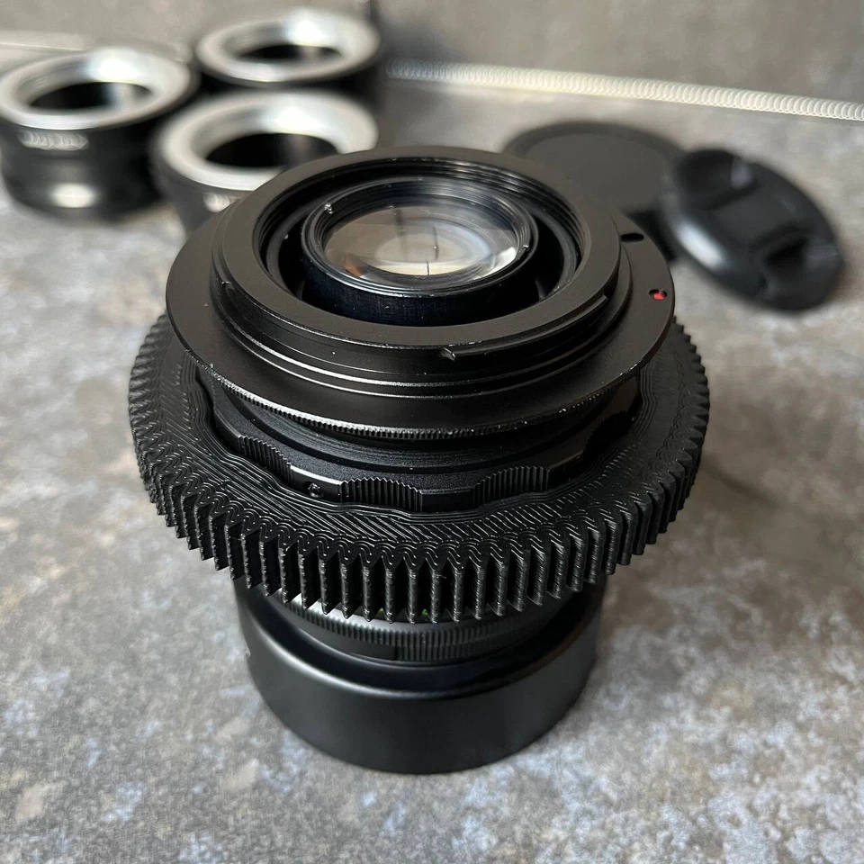🎥 Objetivo Helios 44 CINE Mod 2/58 mm BOKEH FLARE Montura Canon EF Foto 3 de 4