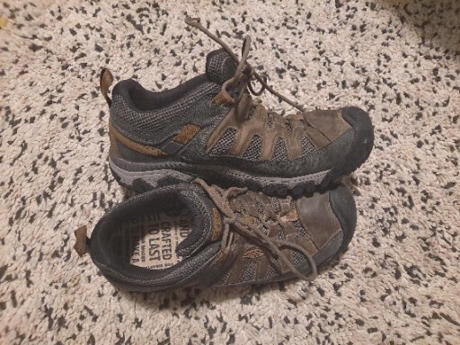 Scarpa da trekking KEEN da uomo taglia 10 5 M Targhee Vent atletica trail 1020743 marrone bassa