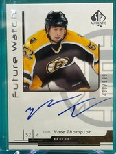 2006-07 SP Authentic - Future Watch Autographs Nate Thompson #167 /999 (AU, RC)