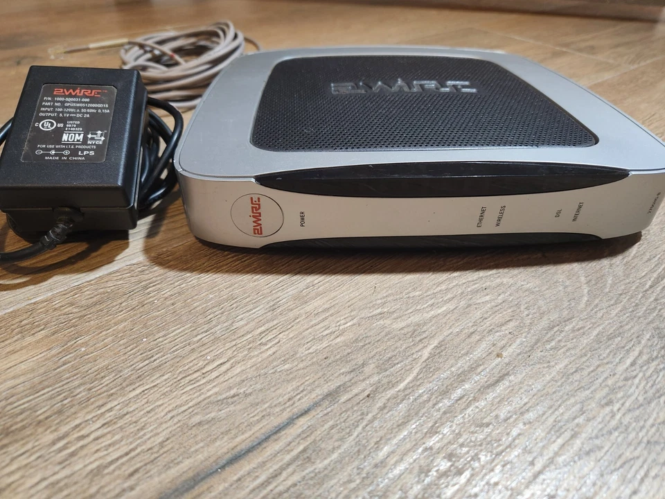 2Wire 2700HG-B 4-Port 10/100 Wireless G Router (2700HG-B) 2700HGB - Image 3 of 4