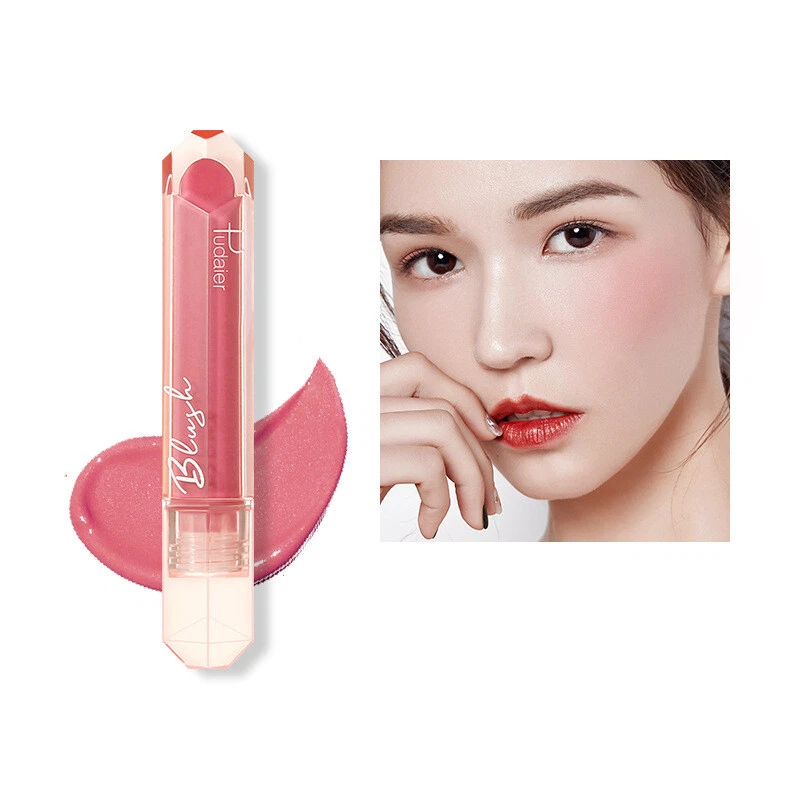Soft Natural Finish Matte Liquid Blush Powder Single Color Nude Blushes Sticks - Image 3 of 4