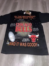 Vintage Chicago Bulls “In The Beginning…” Limited Edition T-Shirt L