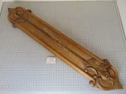 BAROQUE STYLE BACK BOARD FOR GRAVITY OR SAWTOOTH CLOCK