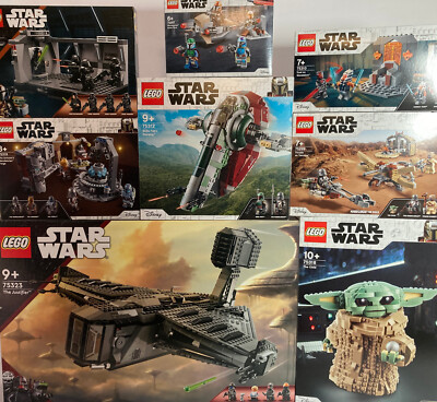 LEGO  Star Wars The Mandalorian 75267 75280 75299 75312 75319 75323 75324 75361