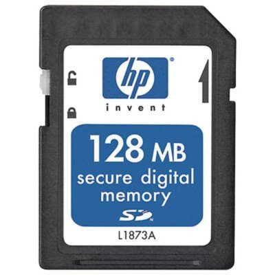 HP 128 MB SD Secure Digital Flash Speicherkarte (FA135A#AC3)