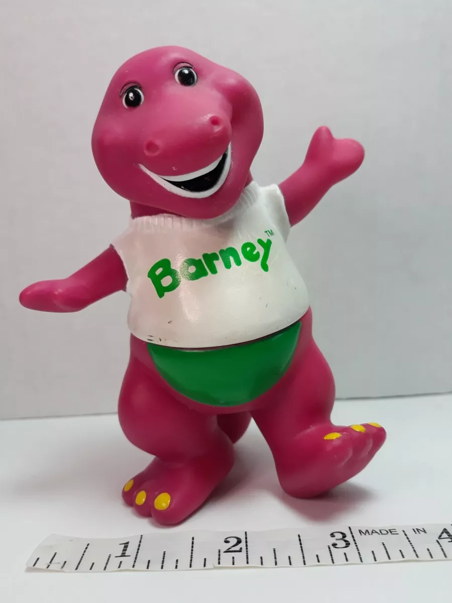 Barney The Purple Dinosaur From Barney & Friends series 5 Inch Figure,  Conductor