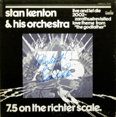 Stan Kenton and his orchestra - 7.5 on the richter scale (Sammlerexemplar)