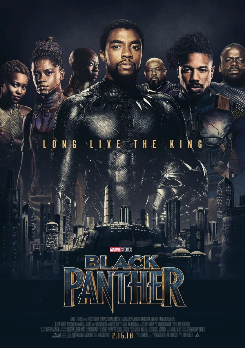 black panther poster products for sale | eBay