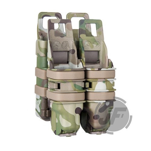 Tactical FastMag Gen3 5.56 .223 & Pistol Magazine Pouch Holster for MOLLE System - Picture 2 of 18