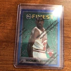1996 Topps Finest Basketball Michael Jordan Chicago Bulls Card