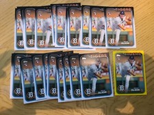 Reese Olson 2024 Topps Series 1 24 Card Lot (24) Rookie RC Yellow Tigers #308