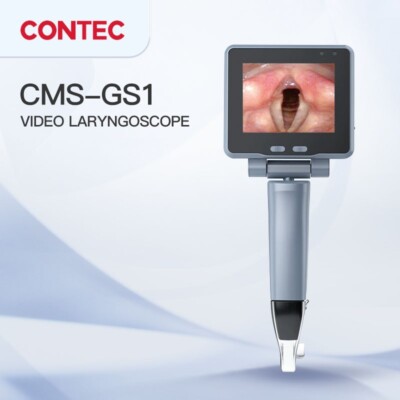CONTEC CMS-GS1 3,5 Zoll Laryngoskop Hospital Medical digitales Videolaryngoskop