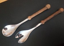 Beram Salatbesteck mit Holzgriff 28 cm ähnlich wie Burgund neuwertig