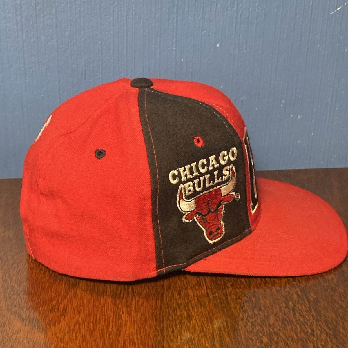 応援グッズ starter bulls cap 90s Vintage 90's Starter NBA Chicago Bulls Snap Back Snapback