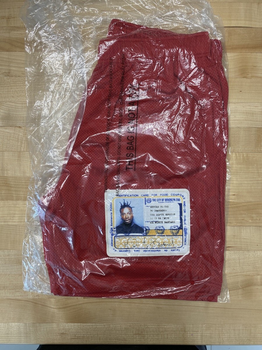 Supreme SS19 Ol' Dirty Bastard Short Red Size Small Box Logo Supreme SS19 Ol' Dirty Bastard Short Red Size Small Box Logo