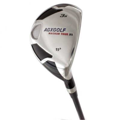 AGX LADIES RIGHT HAND HYBRID IRON SELECT 3,4,5,6,7,8 or 9; GRAPHITE SHAFT+COVER