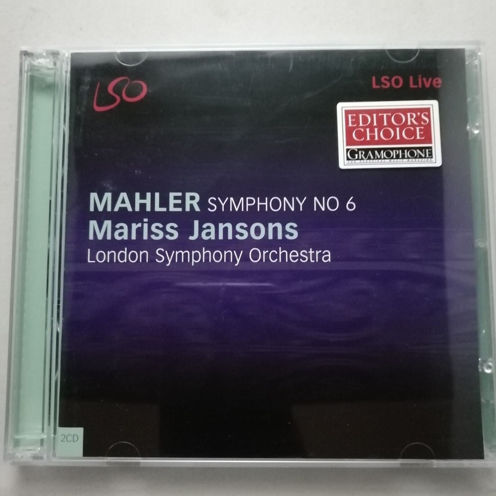 Mahler: Symphony No. 6 / Jansons / LSO / LSO Live 2 CD set LSO0038