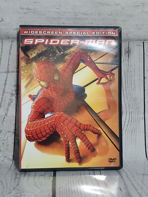 Spider Man Widescreen Special Edition DVD Movie Disc One and Disc Two