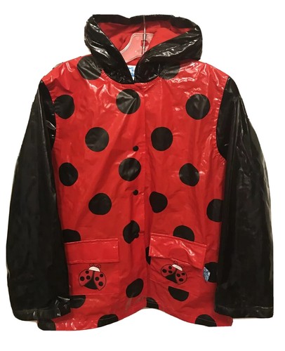 6/6X Puddle Play Ladybug Raincoat | eBay