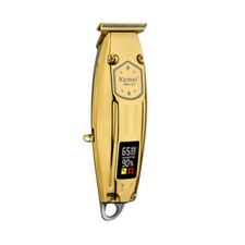 Kemei Metal Rechargeable Cordless Hair Clipper Trimmer Pro Barber Machine KM-127